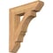 Ekena Millwork Balboa Slat Smooth Bracket, Western Red Cedar, 5 1/2"W x 26"D x 30"H BKT06X26X30BOA06SWR - alternate 1